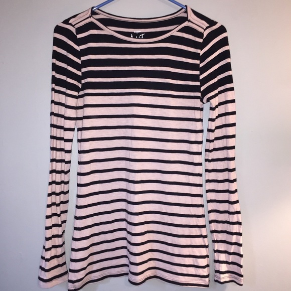 J. Crew Tops - J Crew Artist Tee Long Sleeve Stripes Top Shirt J. Crew Tops - J Crew Artist Tee Long Sleeve Stripes Top Shirt